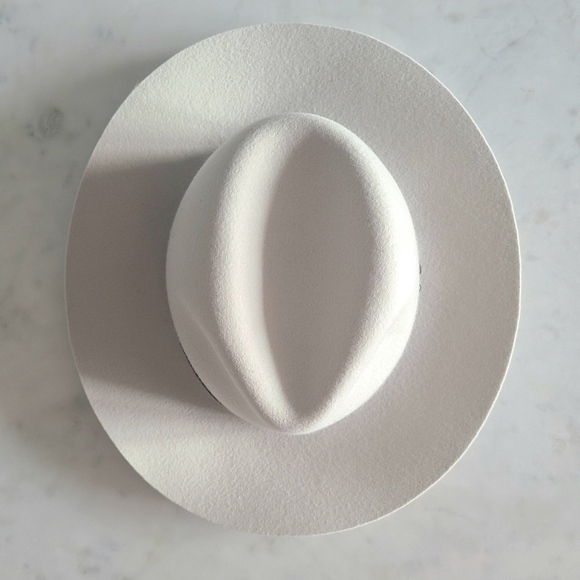 rag & bone Finley Wool Fedora, Size Small, Parchment, NWT main image 6